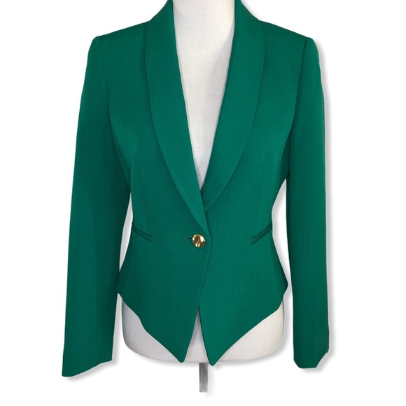 Tahari Jackets & Blazers - Tahari Arthur S. Levine Petite Blazer Gree…